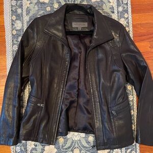 Marc New York Black Leather Jacket